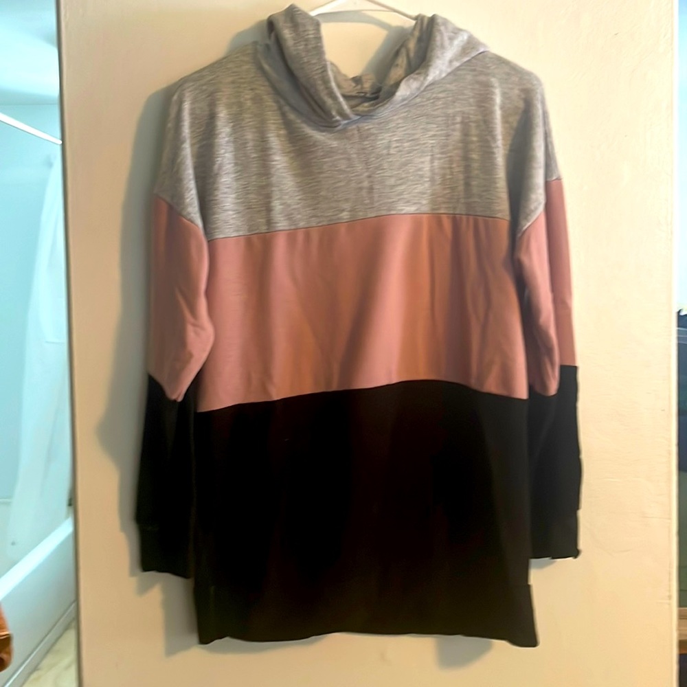 Womens long sleeve with hood